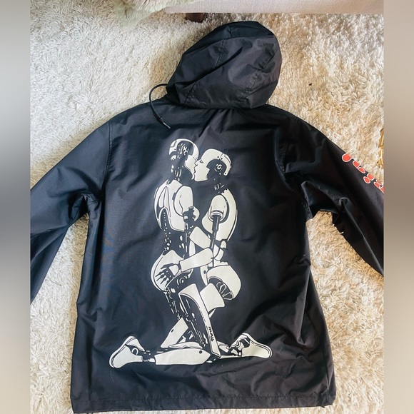 Windbreaker by Pleasures - Picture 2 of 3